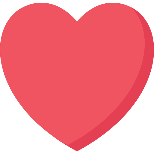 Un coeur rouge